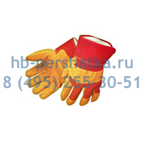 Перчатки Русские Львы комбинированные лайт