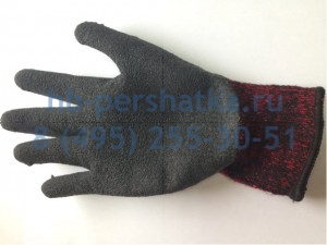 Перчатки акриловые утепленные с полипропиленовым покрытием